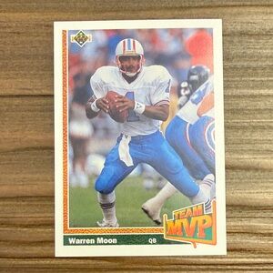 1991 WARREN MOON Upper Deck trading card#460